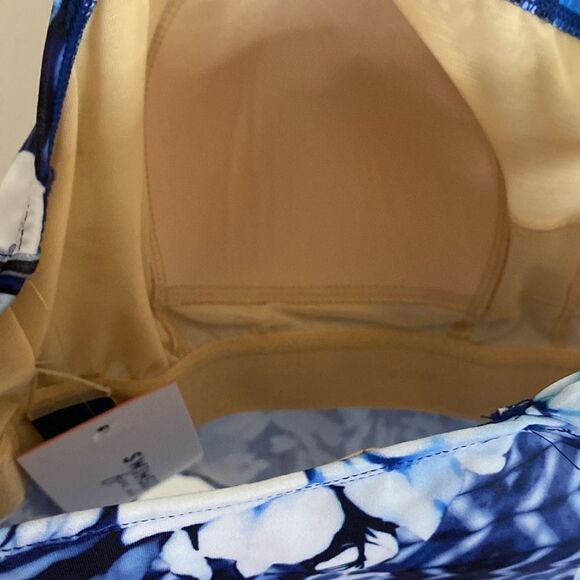 FLARED TANKINI SWIMSUITS FOR ALL- Ode to Denim color- Size 8 - Picture 14 of 15